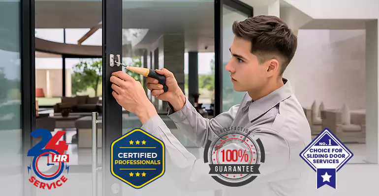 Andersen Sliding Door Latch Replacement in Deerfield Beach
