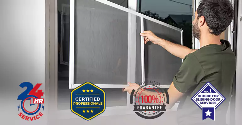 Sliding Screen Door Frame Repair in Deerfield Beach