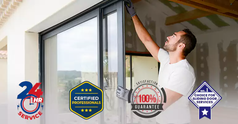 Sliding Glass Door Track Repair Service in Deerfield Beach