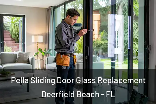 Pella Sliding Door Glass Replacement Deerfield Beach - FL